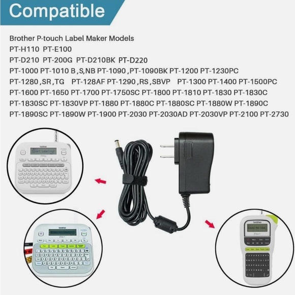 FouceClaus AC DC Power Supply Adapter Charger - Picture 8 of 9